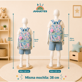Mochila Adaptable 38CM Forest Verde 2