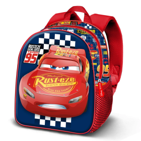 Mochila Infantil 3D Rayo McQueen Cars 3 25 Cm De K-Ractermania