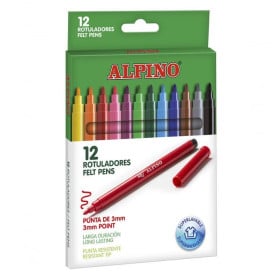 12 Rotuladores Alpino Standard