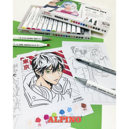 Set Manga Color Experience