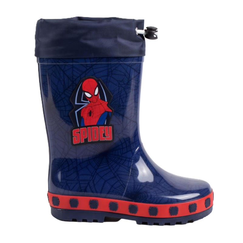 Botas De Lluvia Spiderman Talla 25-32