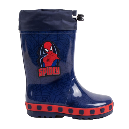 Botas De Lluvia Spiderman Talla 25-32