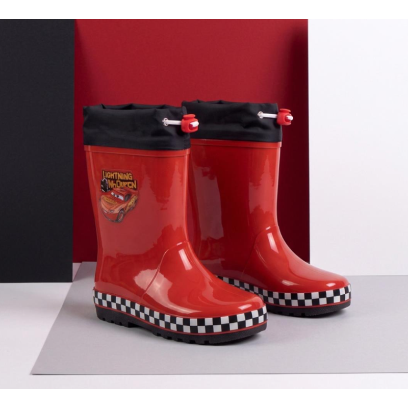 Botas De Lluvia Cars Talla 25-32