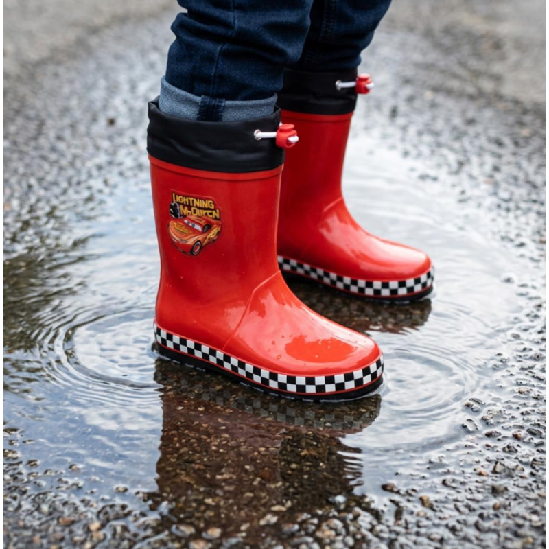 Botas De Lluvia Cars Talla 25-32