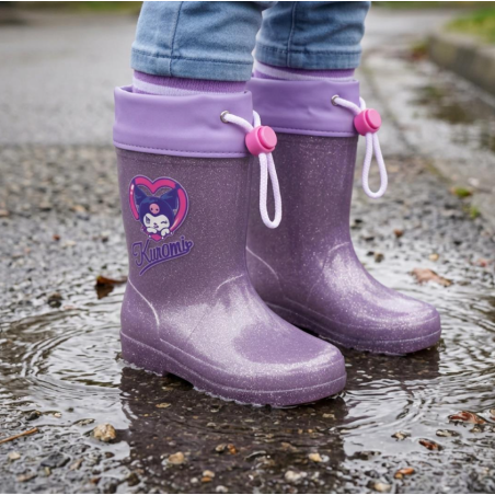 Botas De Lluvia Kuromi Talla 25-32