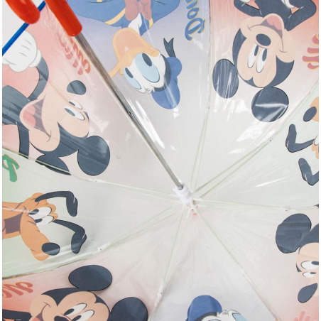 Paraguas Manual Poe Mickey Mouse Y Pluto