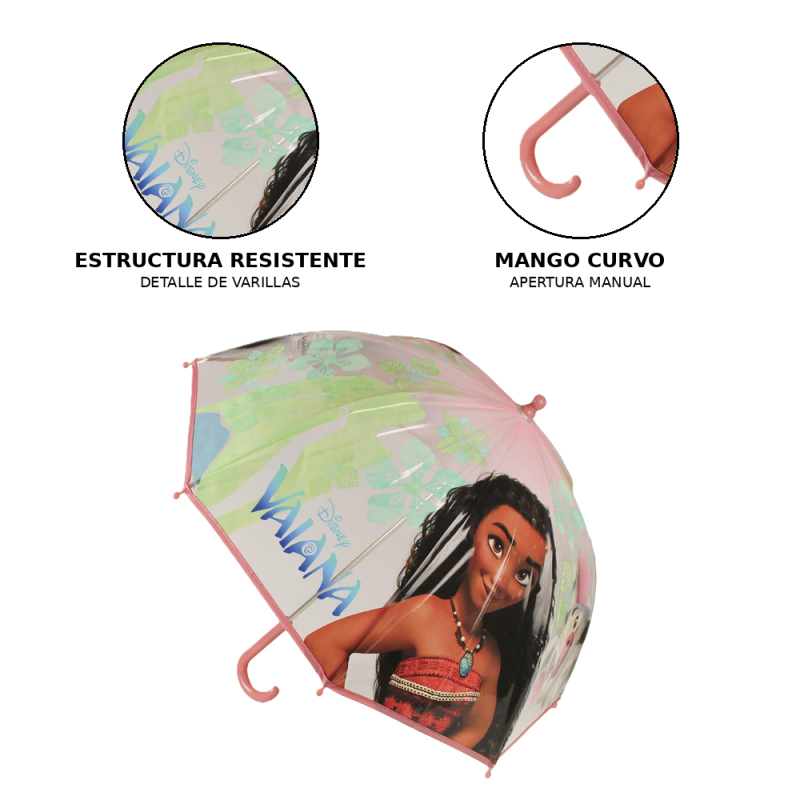 Paraguas Manual Poe Vaiana