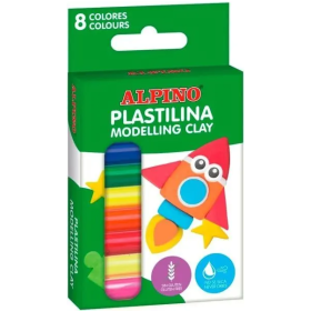 Pack 8 Barras Plastilina Alpino