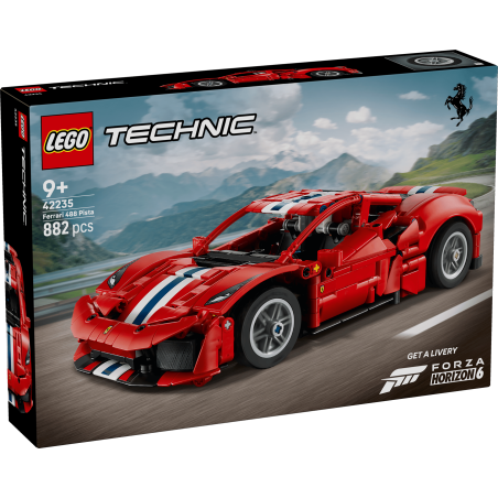 LEGO Technic Coche Ferrari 488 Pista 42235