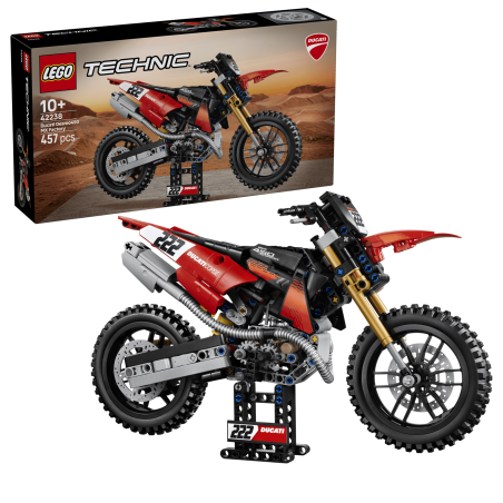 LEGO Technic Moto Ducati Desmo 450 MX Factory 42238 De LEGO