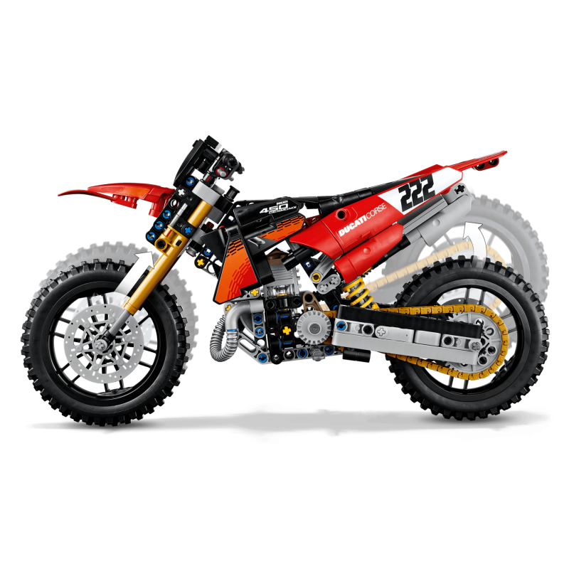 LEGO Technic Moto Ducati Desmo 450 MX Factory 42238
