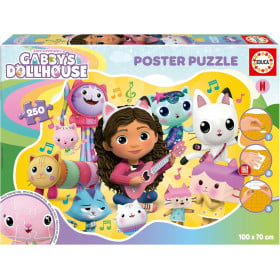 Puzzle Póster La Casa De Muñecas De Gabby 250 Pzs De Educa