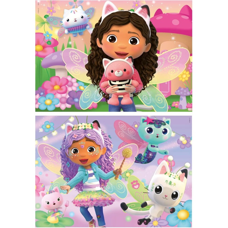 Maleta La Casa De Muñecas De Gabby 2x48 Pzs