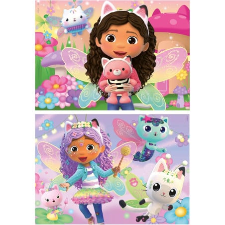 Maleta La Casa De Muñecas De Gabby 2x48 Pzs