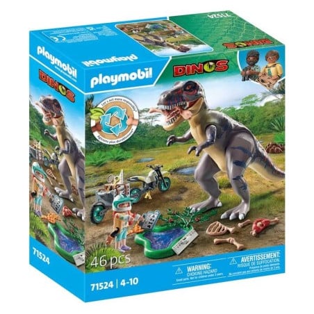 Playmobil Dinos T-Rex y Rastreador