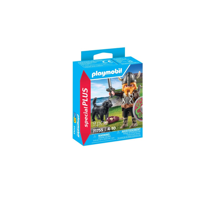 Playmobil Vikingo con Perro Guardián