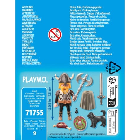 Playmobil Vikingo con Perro Guardián