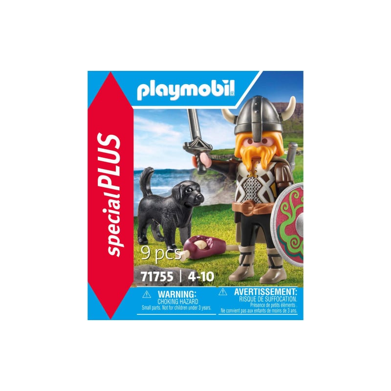 Playmobil Vikingo con Perro Guardián