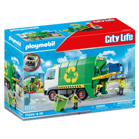 Playmobil City Life Camión de Reciclaje