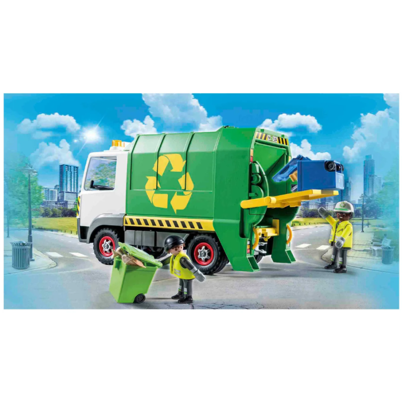 Playmobil City Life Camión de Reciclaje