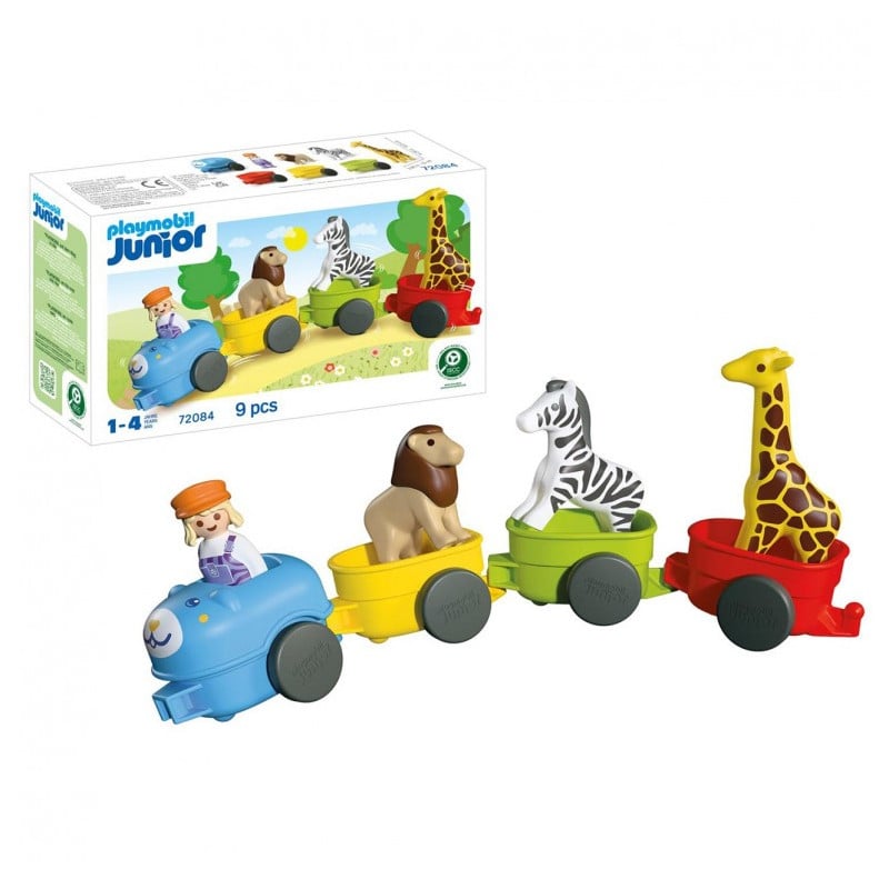 Playmobil Junior Tren de Animales