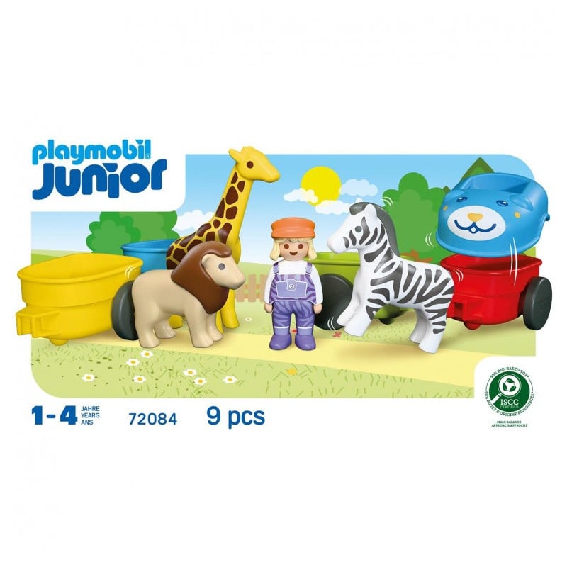 Playmobil Junior Tren de Animales