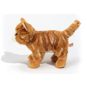 Peluche Gato Atigrado Rojo 20 Cm De Teddy Hermann 2