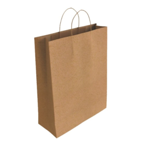 Bolsa de Papel Kraft Marrón con Asas