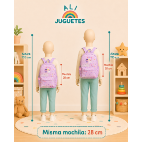 comparativa mochila princesas
