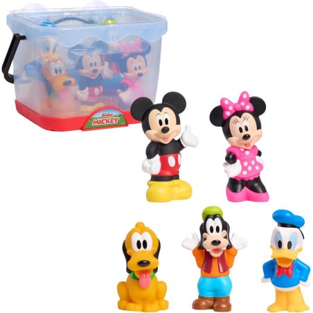 Set Figuras Del Baño Mickey Mouse De Just Play