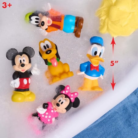 Set Figuras Del Baño Mickey Mouse