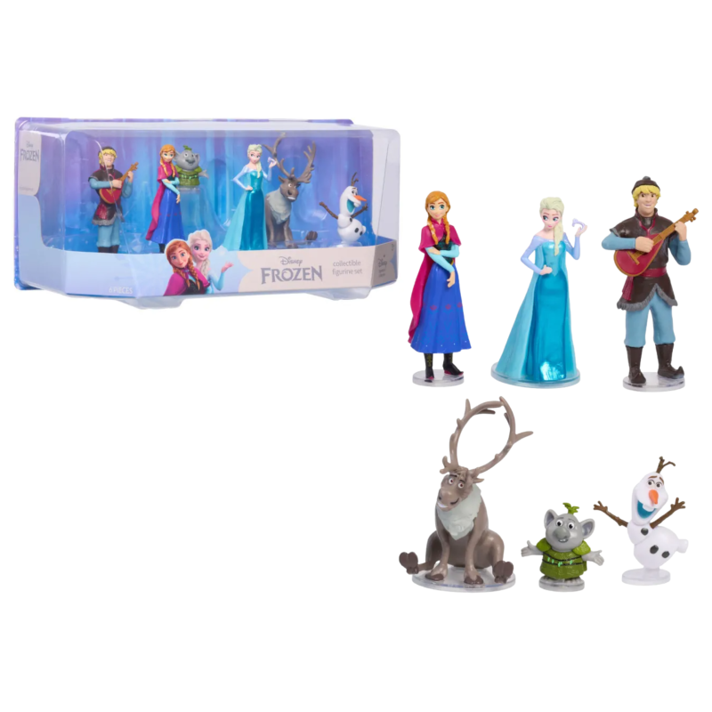 Pack 6 Figuras Frozen De Just Play
