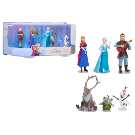 Pack 6 Figuras Frozen De Just Play