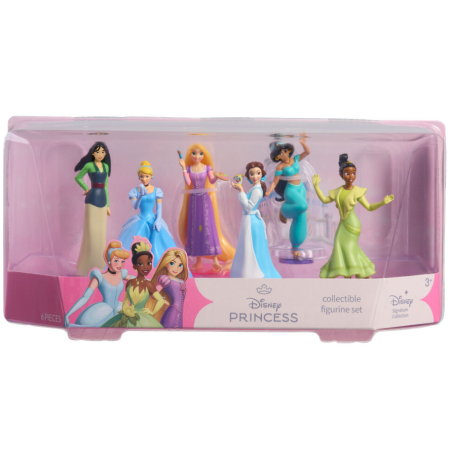 Pack 6 Figuras Princesas Disney