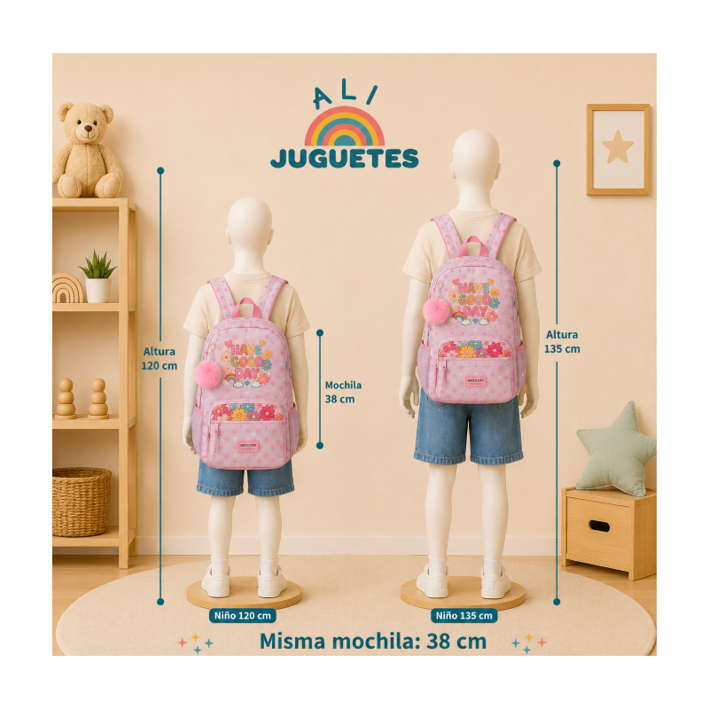 Mochila Adaptada 38 Cm Good Day