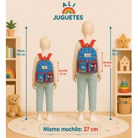 Mochila Escolar Spidey Adaptable A Carro De Safta 2