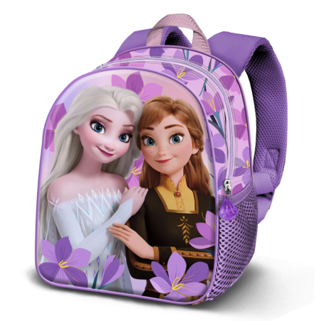 Mochila Infantil 3D Frozen Anna Y Elsa 25 Cm De K-Termania