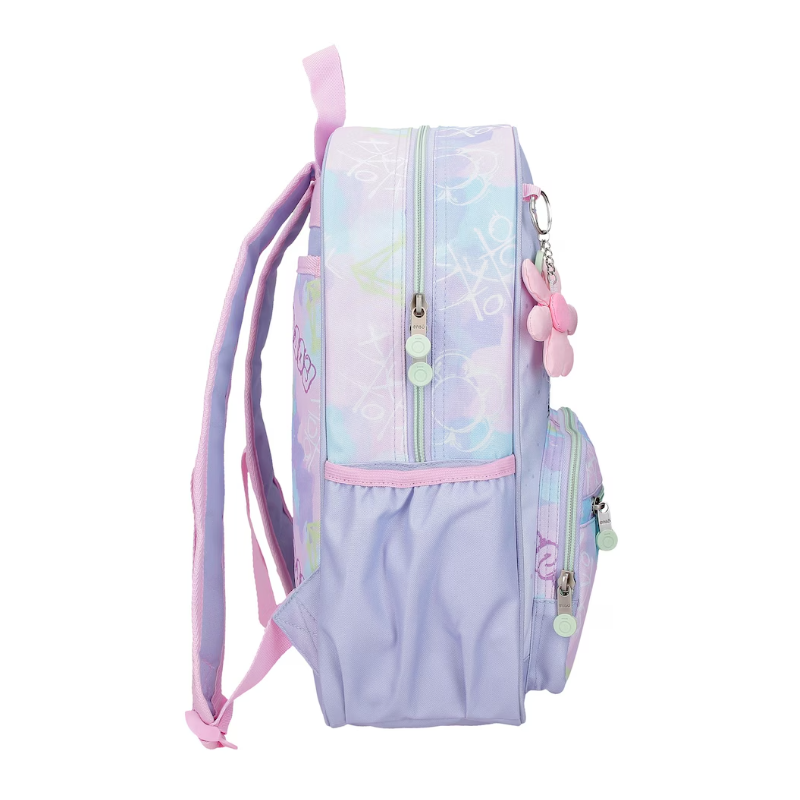 Mochila Escolar New Vibes 38 cm