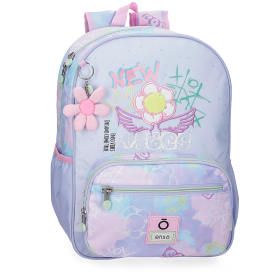 Mochila Escolar New Vibes 38 cm