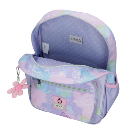 Mochila Escolar New Vibes 38 cm