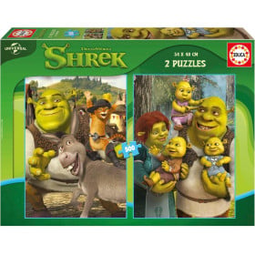 Puzzle Shrek 2x500 Pzs De Educa