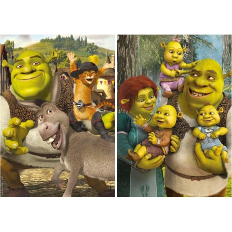 Puzzle Shrek 2x500 Pzs
