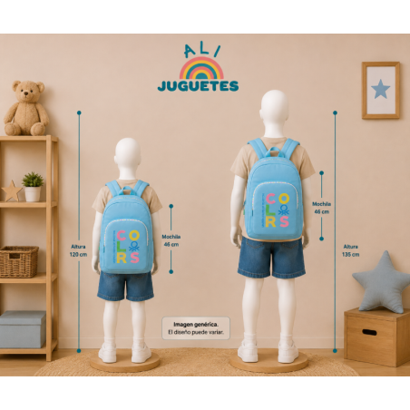 Benetton Mochila Adaptable Carro Primavera