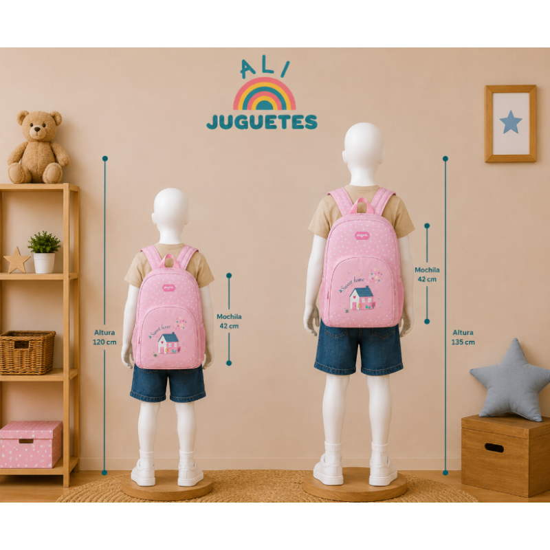 Mochila Glowlab Kids Adaptable Reciclada