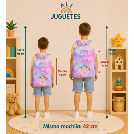 Mochila Escolar K-Pop Huntrix Artist 42 Cm