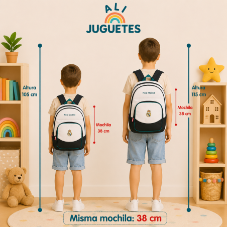 Mochila Escolar Real Madrid 1 Equipación 26/27