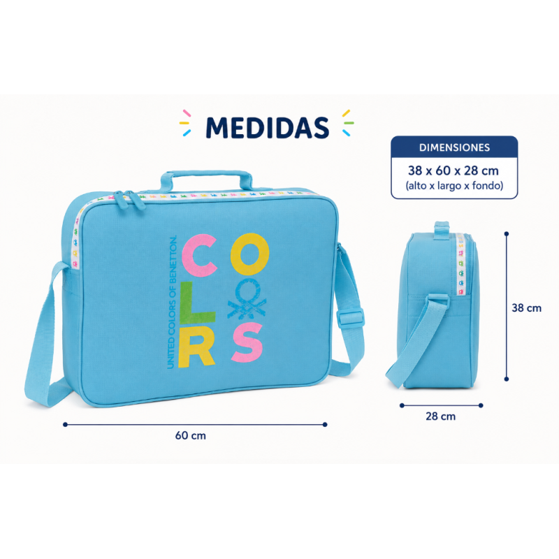 Cartera Extraescolares Benetton Spring