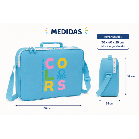 Cartera Extraescolares Benetton Spring