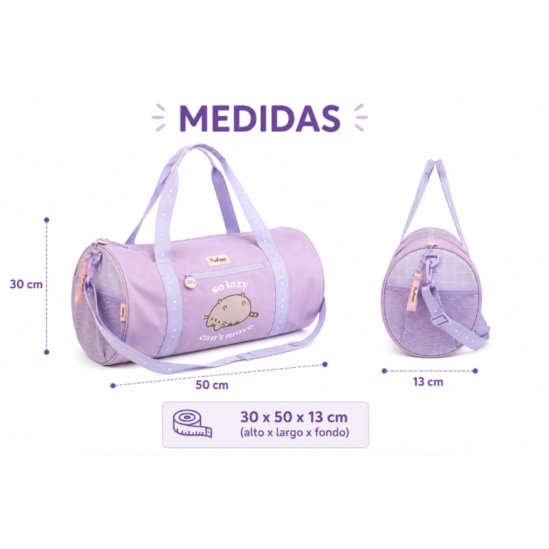 Bolsa Gym Pusheen Moments