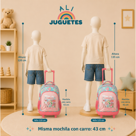 Mochila Con Carro 2r Roll Road My Little